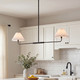 Two Light Linear Chandelier (M100122MBK)