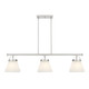 Three Light Linear Chandelier (M100125BN)