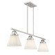 Three Light Linear Chandelier (M100125BN)