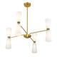 Eight Light Chandelier (M100126NB)