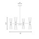 Eight Light Chandelier (M100126NB)
