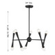 Ten Light Chandelier (M100128MBK)