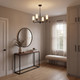 Four Light Chandelier (M100129MBK)