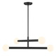 Meridian - M100133MBK - LED Chandelier - Matte Black