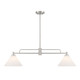 Two Light Linear Chandelier (M100136BN)