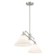 Two Light Linear Chandelier (M100136BN)