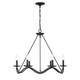 Six Light Chandelier (M100137MBK)