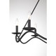 Six Light Chandelier (M100137MBK)