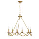 Six Light Chandelier (M100137NB)