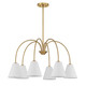 Six Light Chandelier (M100138NB)