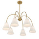 Six Light Chandelier (M100138NB)