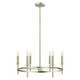 Six Light Chandelier (M100140BN) Six Light Chandelier (M100140BN)
