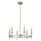 Six Light Chandelier (M100140BN) Six Light Chandelier (M100140BN)