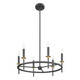 Six Light Chandelier (M100140MBKNB)