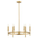 Six Light Chandelier (M100140NB)