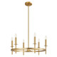Six Light Chandelier (M100140NB)