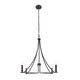 Four Light Chandelier (M100141MBK)