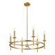 Four Light Chandelier (M100141NB)