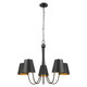Five Light Chandelier (M100142MBK)