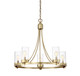 Mchan Five Light Chandelier (M10018NB)
