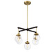 Mchan Five Light Chandelier (M10041ORBNB)
