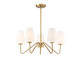 Mchan Five Light Chandelier (M10060NB)