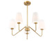 Mchan Five Light Chandelier (M10060NB)