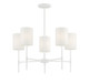 Five Light Chandelier (M10067BQW)