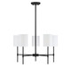 Mchan Five Light Chandelier (M10067MBK)