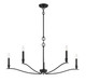 Five Light Chandelier (M10086MBK)