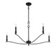 Five Light Chandelier (M10086MBK)
