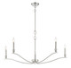 Five Light Chandelier (M10086PN)