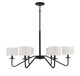 Six Light Chandelier (M10092MBK)