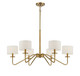 Six Light Chandelier (M10092NB)