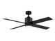 Meridian - M2015MBK - 52 Ceiling Fan - Dayton - Matte Black