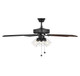 52" Ceiling Fan (M2022MBKRV)