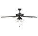 52" Ceiling Fan (M2022MBKRV)
