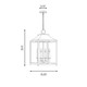 Four Light Pendant (M30009NBLPN)
