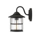 Moutd One Light Outdoor Wall Lantern (M50014BK)
