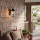 Moutd One Light Outdoor Wall Lantern (M50023BK)