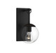 Meridian - M50029BK - One Light Outdoor Wall Lantern - Moutd - Matte Black