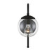 Moutd One Light Outdoor Wall Lantern (M50030BK)