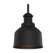Moutd One Light Outdoor Wall Sconce (M50046BK)