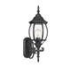 Meridian - M50054BK - One Light Outdoor Wall Lantern - Black