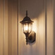One Light Outdoor Wall Lantern (M50057BK)