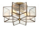 Msemi Two Light Semi-Flush Mount (M60004NB)
