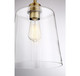Msemi One Light Semi-Flush Mount (M60010NB)