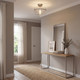 Msemi One Light Semi-Flush Mount (M60011BN)