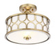 Msemi Two Light Semi-Flush Mount (M60015NB)