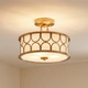 Msemi Two Light Semi-Flush Mount (M60015NB)